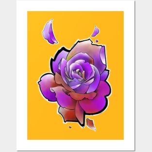 big rose Posters and Art